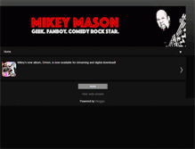 Tablet Screenshot of mikeymason.com